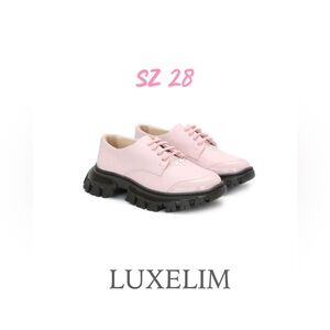 Luxelim size 28 Mila Lace-up Shoes pink